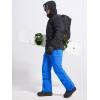 imageFREE SOLDIER Mens Waterproof Snow Insulated Pants Winter Skiing Snowboarding Pants with Zipper PocketsMarina Blue