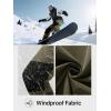 imageFREE SOLDIER Mens Ski Bibs Snow Insulated Waterproof Winter Overalls Ripstop Snowboarding PantsArmy Green
