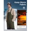 imageFREE SOLDIER Mens Ski Bibs Snow Insulated Waterproof Winter Overalls Ripstop Snowboarding PantsArmy Green