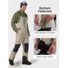 imageFREE SOLDIER Mens Ski Bibs Snow Insulated Waterproof Winter Overalls Ripstop Snowboarding PantsKhaki