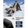 imageFREE SOLDIER Mens Ski Bibs Snow Insulated Waterproof Winter Overalls Ripstop Snowboarding PantsKhaki