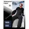 imageFREE SOLDIER Mens Snow Bibs Ski Pants Softshell Waterproof Insulated Warm Snow Pants Windproof Ski Bib OverallsBlack
