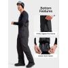 imageFREE SOLDIER Mens Snow Bibs Ski Pants Softshell Waterproof Insulated Warm Snow Pants Windproof Ski Bib OverallsBlack