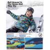 imageFREE SOLDIER Boys Waterproof Warm Ski Jacket Windproof Fleece Thick Kids Winter Coat with Hood for Snowboarding OutdoorMountain Stripe
