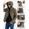 imageFREE SOLDIER Mens Fleece Jackets Full Zip Casual Outdoor Military Tactical Hoodie Jacket Windproof Warm Winter CoatsArmy Green