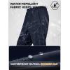 imageFREE SOLDIER Mens Fleece Lined Winter Pants Waterproof Warm Sweatpants Athletic Thermal PantsNavy Blue