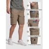 imageFREE SOLDIER Mens Hiking Cargo Shorts Water Resistant Quick Dry Lightweight Shorts for Hiking Cargo Casual with 8 PocketsCoyote Brown