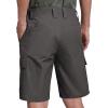 imageFREE SOLDIER Mens Hiking Cargo Shorts Water Resistant Quick Dry Lightweight Shorts for Hiking Cargo Casual with 8 PocketsGray
