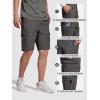 imageFREE SOLDIER Mens Hiking Cargo Shorts Water Resistant Quick Dry Lightweight Shorts for Hiking Cargo Casual with 8 PocketsGray