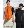 imageFREE SOLDIER Mens Lightweight Golf Vests Outerwear Windproof Reversible Sleeveless Softshell Jackets for Travel Running Hiking Fishing Hunting
