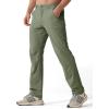 imageFREE SOLDIER Mens Outdoor Cargo Hiking Pants with Belt Lightweight Waterproof Quick Dry Tactical Pants Nylon Spandex Sage Green 30W30L