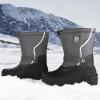 imageFREE SOLDIER Mens Snow Boots Insulated Waterproof Winter Shoes Nonslip Outdoor Footwear with Removable LiningGrey13