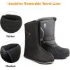imageFREE SOLDIER Mens Snow Boots Insulated Waterproof Winter Shoes Nonslip Outdoor Footwear with Removable LiningGrey13
