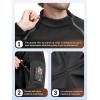 imageFREE SOLDIER Mens Tactical Fleece Lined Jacket Long Sleeve Crewneck Sweatshirts Pullover with Pockets Commando SweaterBlack