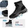 imageFREE SOLDIER Mens Tactical Hiking Boots 6 Inches Lightweight Breathable Work Boots Military Desert BootsBlack 11