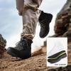 imageFREE SOLDIER Mens Tactical Hiking Boots 6 Inches Lightweight Breathable Work Boots Military Desert BootsBlack 11