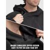 imageFREE SOLDIER Mens Tactical Winter Fleece Pullover Hoodie Warm Long Fleece lined Hooded SweatshirtBlack