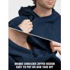 imageFREE SOLDIER Mens Tactical Winter Fleece Pullover Hoodie Warm Long Fleece lined Hooded SweatshirtNavy Blue