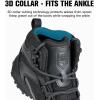 imageFREE SOLDIER Waterproof Hiking Boots for Men Black Boots Hiking Shoes for MenBlackvibram