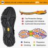 imageFREE SOLDIER Waterproof Hiking Boots for Men Black Boots Hiking Shoes for MenBlackvibram
