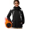 imageFREE SOLDIER Waterproof Ski Snow Jacket for Men amp Women Fleece Lined Warm Winter Rain Jacket