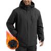 imageFREE SOLDIER Waterproof Ski Snow Jacket for Men amp Women Fleece Lined Warm Winter Rain Jacket