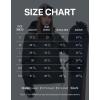 imageFREE SOLDIER Womens Waterproof Ski Jacket Fleece Lined Warm Winter Snow Coat Windproof Hooded RaincoatBlack