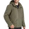 imageFREE SOLDIER Mens Fleece Jackets Full Zip Casual Outdoor Military Tactical Hoodie Jacket Windproof Warm Winter CoatsArmy Green