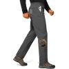 imageFREE SOLDIER Mens Fleece Lined Winter Pants Waterproof Warm Sweatpants Athletic Thermal PantsGray