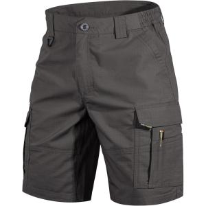 imageFREE SOLDIER Mens Hiking Cargo Shorts Water Resistant Quick Dry Lightweight Shorts for Hiking Cargo Casual with 8 PocketsGray