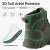 imageFREE SOLDIER Hiking Work Boots Womens Tactical Boots 6 Inches Lightweight Waterproof Military Boots Outdoors Desert BootsGreen