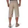 imageFREE SOLDIER Mens Capri Long Cargo Shorts WearResistant Stretch Below Knee Shorts with 6 Pockets for Work Casual HikingKhaki