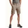 imageFREE SOLDIER Mens Hiking Convertible Pants Waterproof Quick Dry Zip Off Cargo Fishing PantsDark Khaki