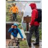 imageFREE SOLDIER Mens Lightweight Rain Pants Windproof Waterproof Packable Hiking Fishing Outdoor PantsGray