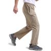 imageFREE SOLDIER Mens Lightweight Rain Pants Windproof Waterproof Packable Hiking Fishing Outdoor PantsKhaki