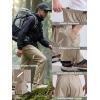 imageFREE SOLDIER Mens Lightweight Rain Pants Windproof Waterproof Packable Hiking Fishing Outdoor PantsKhaki
