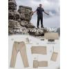 imageFREE SOLDIER Mens Lightweight Rain Pants Windproof Waterproof Packable Hiking Fishing Outdoor PantsKhaki