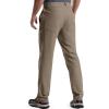 imageFREE SOLDIER Mens Outdoor Cargo Hiking Pants with Belt Lightweight Waterproof Quick Dry Tactical Pants Nylon Spandex 30W x 30L Sand