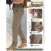 imageFREE SOLDIER Mens Outdoor Cargo Hiking Pants with Belt Lightweight Waterproof Quick Dry Tactical Pants Nylon Spandex 30W x 30L Sand