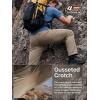 imageFREE SOLDIER Mens Outdoor Cargo Hiking Pants with Belt Lightweight Waterproof Quick Dry Tactical Pants Nylon Spandex 36W x 32L Sand