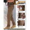 imageFREE SOLDIER Mens Outdoor Cargo Hiking Pants with Belt Lightweight Waterproof Quick Dry Tactical Pants Nylon SpandexBrown