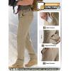 imageFREE SOLDIER Mens Outdoor Cargo Hiking Pants with Belt Lightweight Waterproof Quick Dry Tactical Pants Nylon SpandexKhaki