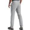 imageFREE SOLDIER Mens Outdoor Cargo Hiking Pants with Belt Lightweight Waterproof Quick Dry Tactical Pants Nylon SpandexLight Gray
