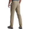 imageFREE SOLDIER Mens Outdoor Cargo Hiking Pants with Belt Lightweight Waterproof Quick Dry Tactical Pants Nylon SpandexMud