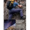 imageFREE SOLDIER Mens Outdoor Cargo Hiking Pants with Belt Lightweight Waterproof Quick Dry Tactical Pants Nylon SpandexNavy