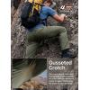 imageFREE SOLDIER Mens Outdoor Cargo Hiking Pants with Belt Lightweight Waterproof Quick Dry Tactical Pants Nylon SpandexOlive