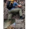 imageFREE SOLDIER Mens Outdoor Cargo Hiking Pants with Belt Lightweight Waterproof Quick Dry Tactical Pants Nylon SpandexSage Green