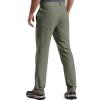 imageFREE SOLDIER Mens Outdoor Cargo Hiking Pants with Belt Lightweight Waterproof Quick Dry Tactical Pants Nylon SpandexSage Green