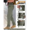 imageFREE SOLDIER Mens Outdoor Cargo Hiking Pants with Belt Lightweight Waterproof Quick Dry Tactical Pants Nylon SpandexSage Green