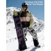 imageFREE SOLDIER Mens Snow Bibs Ski Pants Softshell Waterproof Insulated Warm Snow Pants Windproof Ski Bib OverallsCamo Green 2XLarge32